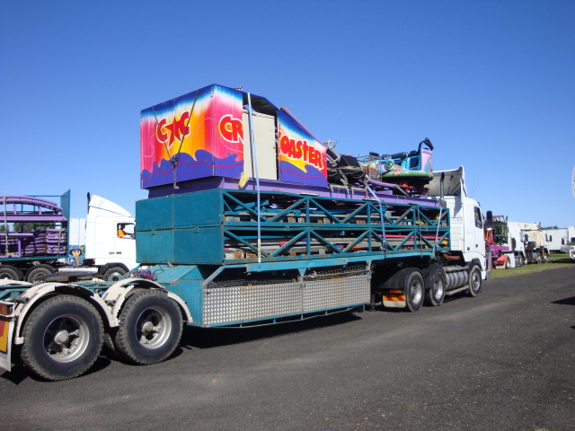 A-Trailer carrying chain lift motor